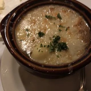 French Onion Au Gratin