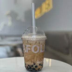 Brown Sugar Boba Milk Tea