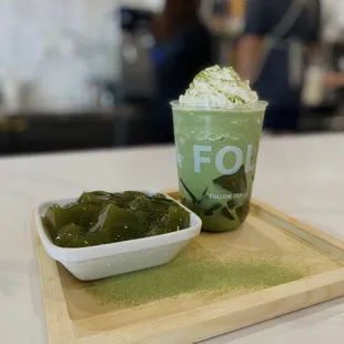 Merry Matcha Slush!