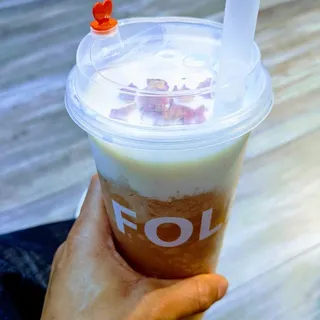 Lychee Rose Cheese Tea