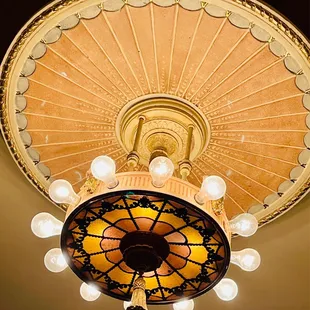 Love the light fixtures in the Folly!