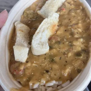 Crawfish etouffe