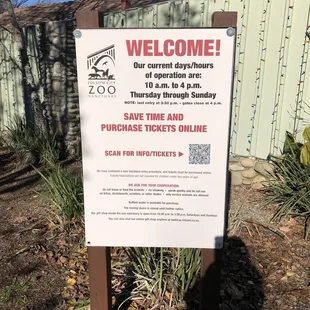 The Zoo is within the park.