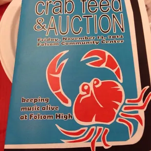 Let the crab-feed season begin !