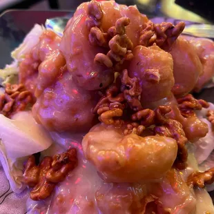 Honey Walnut Prawns