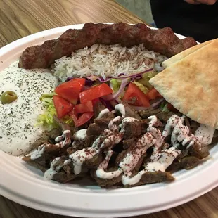 Beef Shawarma Wrap