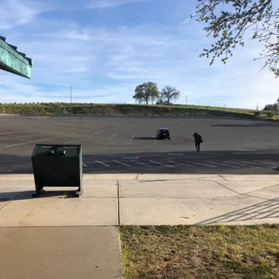 Massive parking area