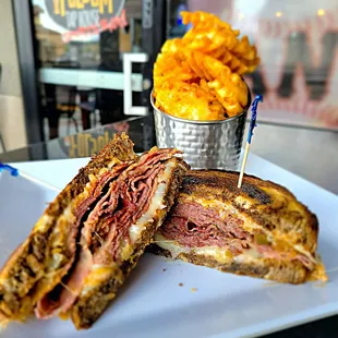 lunch menu items served till 4pm. Come try our Reuben!