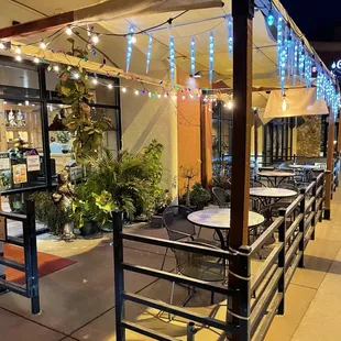Outdoor seating