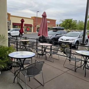 Outdoor seating