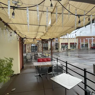 Outdoor seating