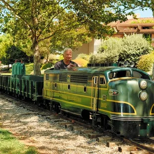 This is the only remaining 12-inch track railway still in operation!