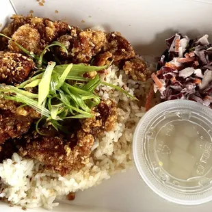 Sweet Soy Garlic Korean Fried Chicken Box