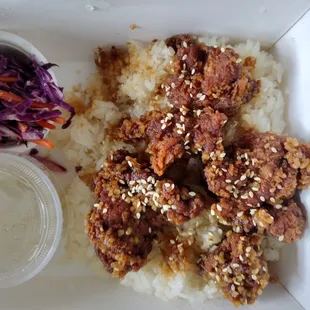 chicken wings and fried chicken, food