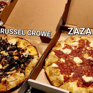 pizza, food