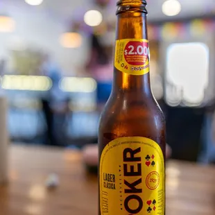 Poker Lager ($9)