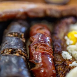 Morcilla (aka Blood Sausage) &amp; Chorizo