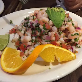 Shrimp Tostada