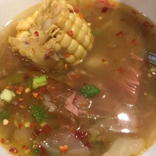 Caldo de Res "Cocido"
