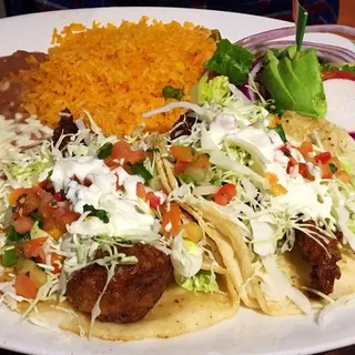 Fish Tacos Plate