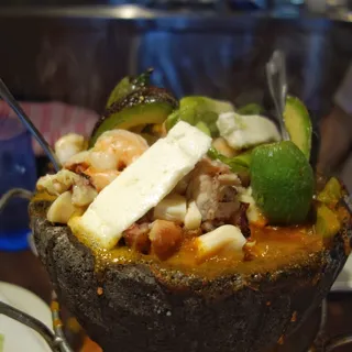 Seafood Molcajete