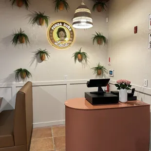 interior, sushi and sashimi