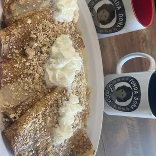 Mazapan Crapes