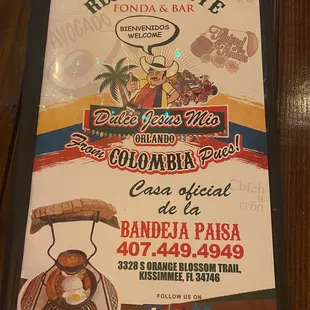 a sign for a restaurant