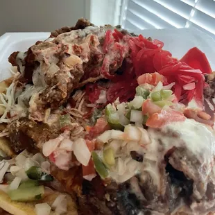 Fried Chicken with Plantains