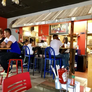 The kitchen...food cooked by grandmas. It doesn't get more authentic than this.