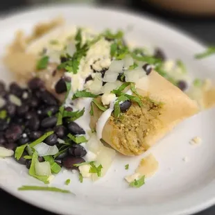 a plate of food