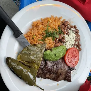 Carne Asada Plate