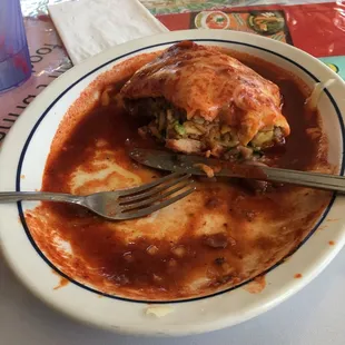 Chicken Burrito