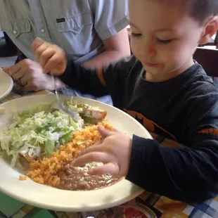 Taquito Plate