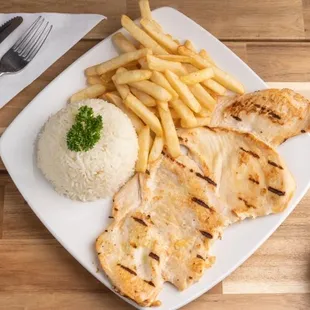 Pollo a la plancha
