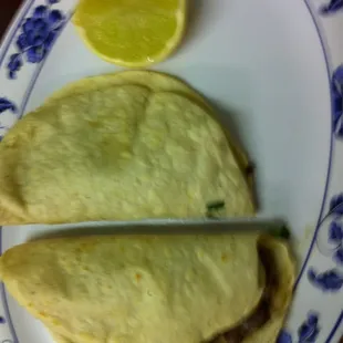 Handmade tortillas!