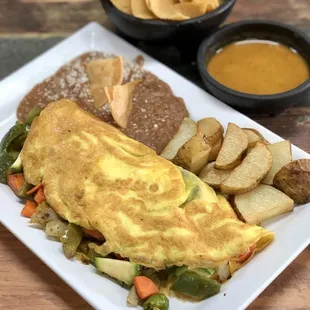Healthy Veggie omelette