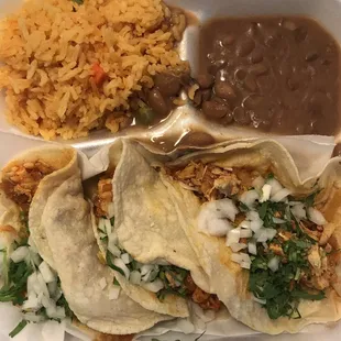 Chicken tacos