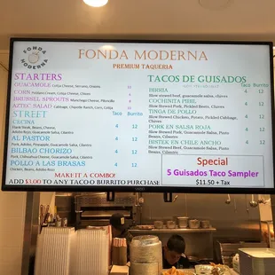 Menu 4/29/22