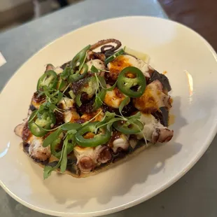 Octopus Tostada