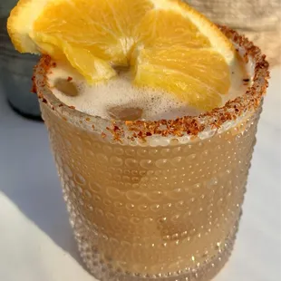 Tamarindo with tequila.