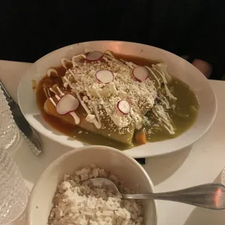 Enchiladas Vegetarianas