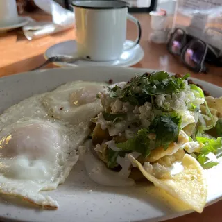 Chilaquiles al gusto