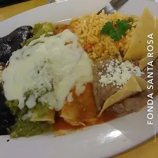 Enchiladas Tricolor