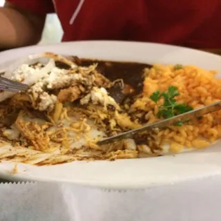 Enchiladas de Mole