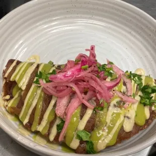 Quesadilla frita de flor de calabaza