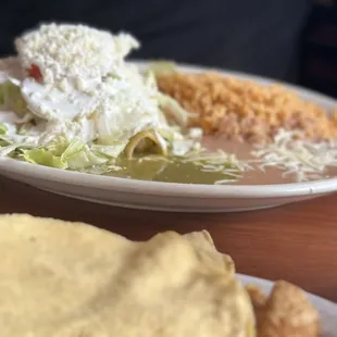 Chicken Enchiladas verde