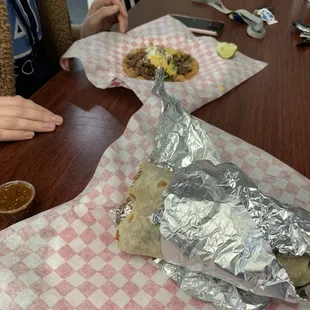 Chorizo Burrito