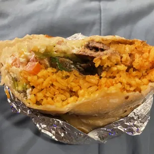 Super burrito (asada)