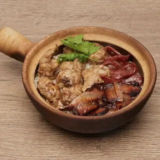 C7. Spareribs Rice Casserole with Black Bean Sauce